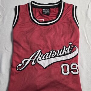 Naruto Shippuden Basketball Jersey Adult Large Akatsuki 09 Anime Japanese Gift